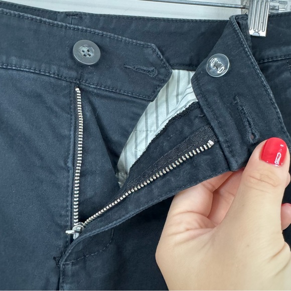 CAbi Women's 5313 The Peyton Multicolor Ribbon Side Stripe Black Pants Size 8 - Picture 6 of 11